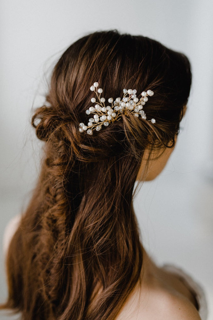 Gold Bridal Hair Pin 