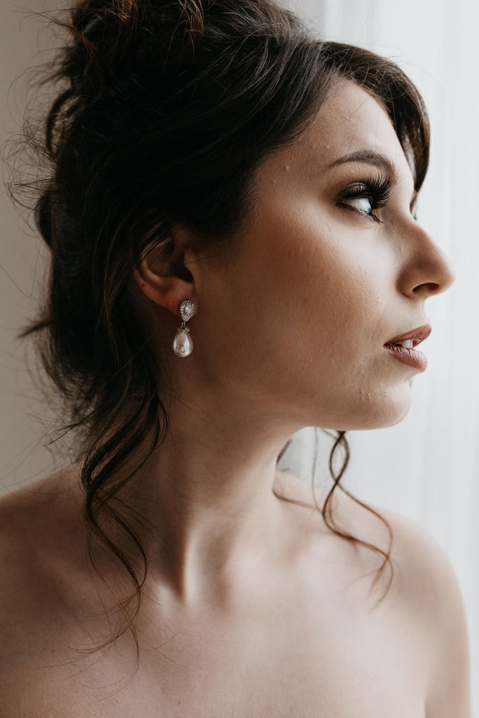 Pearl Bridal Earrings 