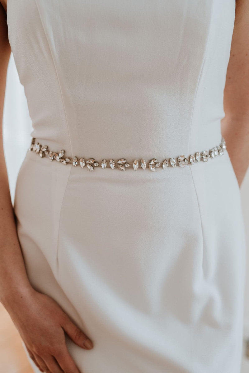 Bridal belt clearance gold