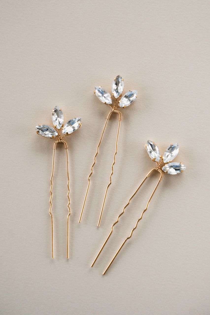 HAIR PINS + CLIPS – LUNA + STONE display picture 3