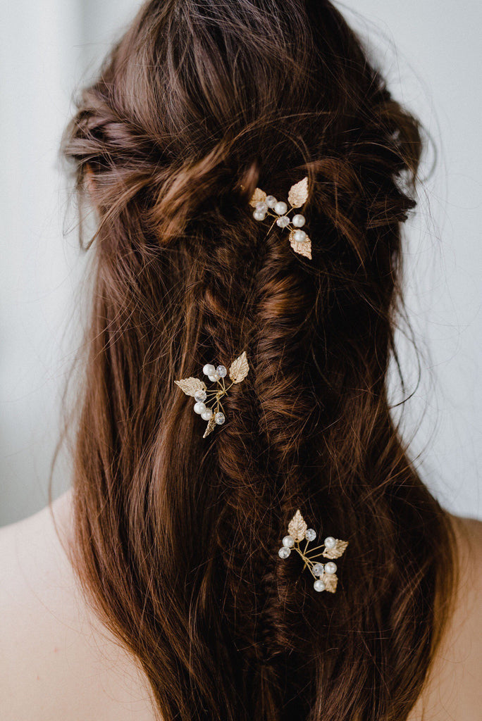 Rose Gold Hair Pins 