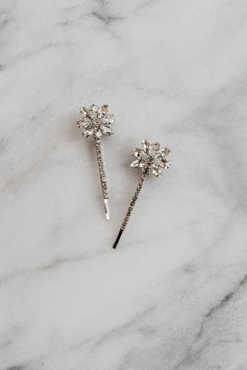 Crystal Hair Pins 