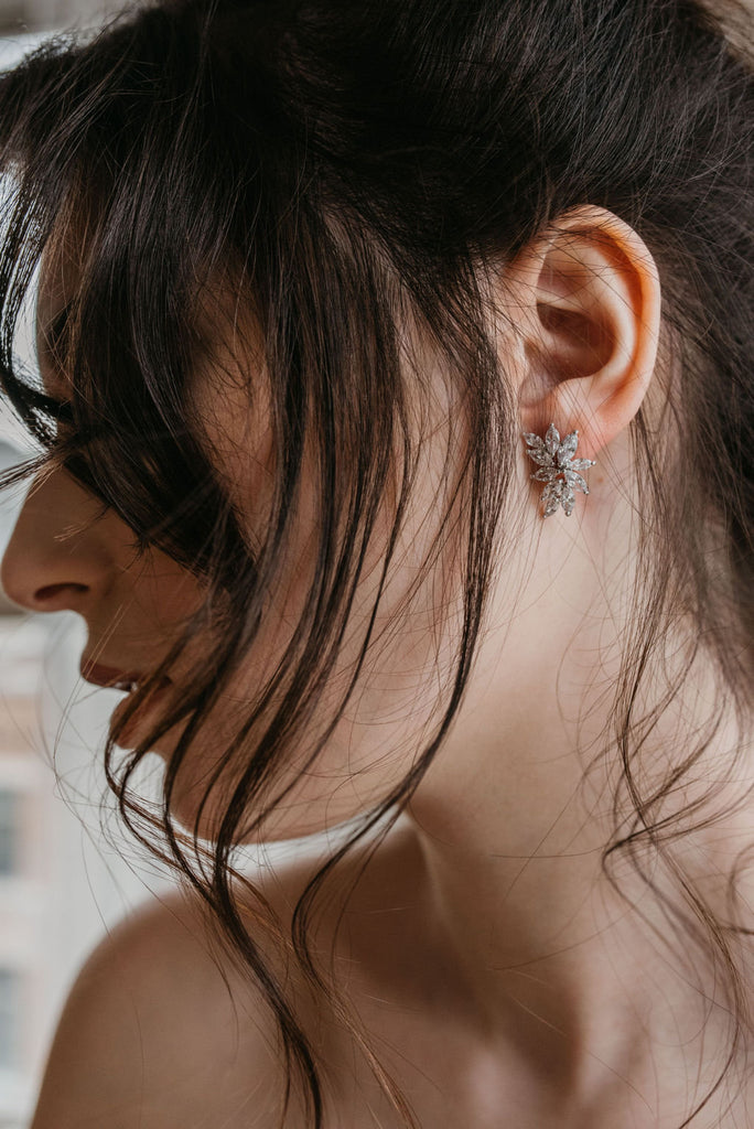 Crystal Bridal Earrings 
