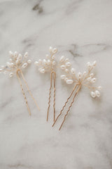 Hadera Hair Pins { Set of Three }
